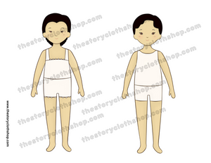 *BUNDLE* Hmong Paper Dolls