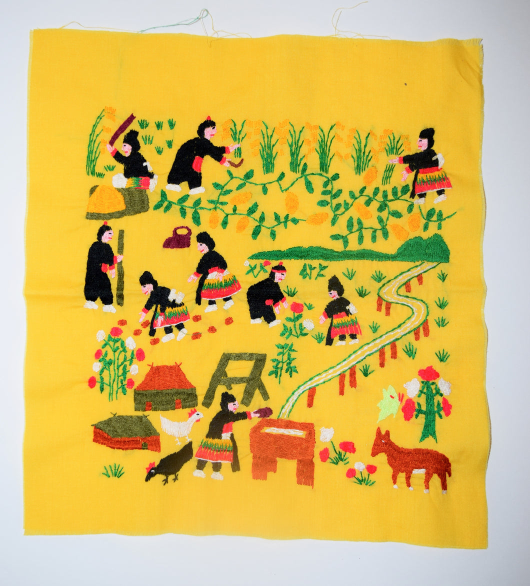 Yellow Story Cloth